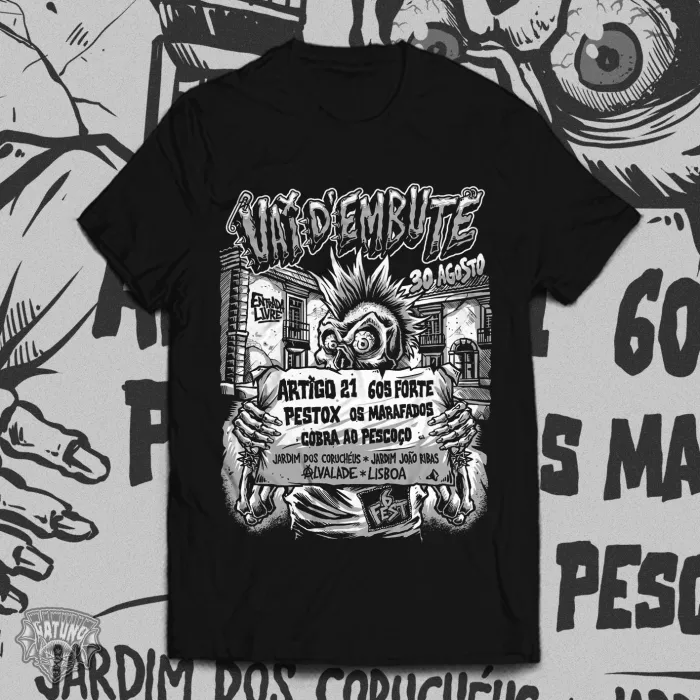 T-shirt Vai d'embute Punk Fest 6